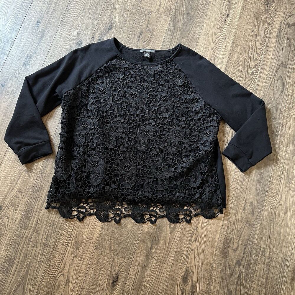 Adrianna Papell Women’s Lace‎ Top XXL